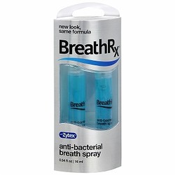 Антибактериальный спрей для полости рта Breath Rx, Clean Mint 0.27 fl oz (8 ml)